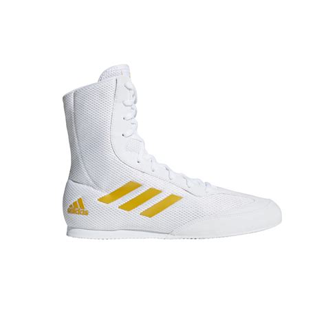 adidas boxschuhe box hog plus weiss gold|adidas box hog 4 schuh.